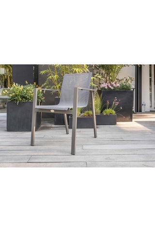 Conjunto de jardín Zahara - 10 plazas - Mesa extensible