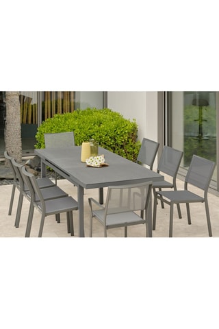 Conjunto de jardín Dania y Stockholm - 8 plazas