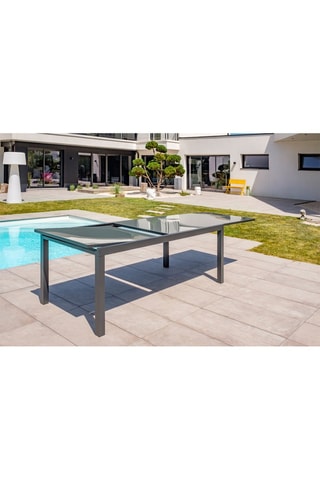 Mesa extensible de 8/10 plazas Tolede - 200/300 x 100 cm