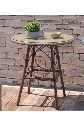 Mesa redonda de 2 plazas Ushuaia - 70 x 70 x 74 cm