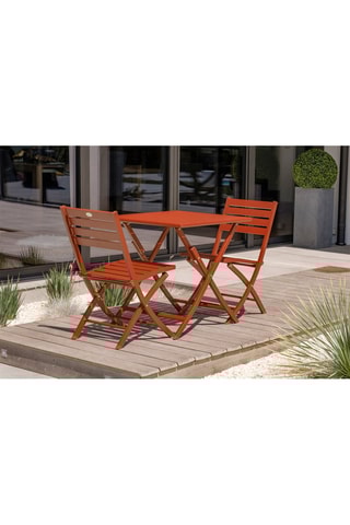 2 sillas plegables Marius - 46 x 41 x 82 cm