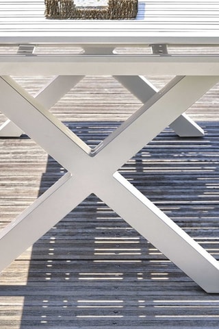 Mesa extensible de 8/10 plazas Floride - 180/240 x 77 x 100 cm