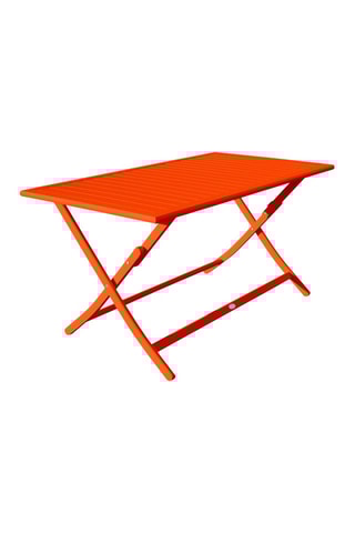 Mesa de jardín de 4 plazas plegable Marius - 140 x 80 x 73 cm