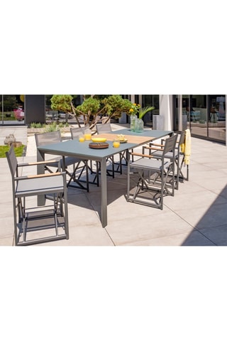 Mesa extensible de 8/8 plazas Honfleur - 180/250 x 100 x 74 cm