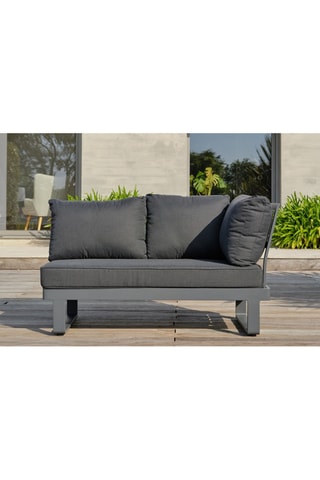 Salón de jardín esquinero Alicante - 6 plazas