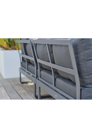 Salón de jardín esquinero Alicante - 6 plazas