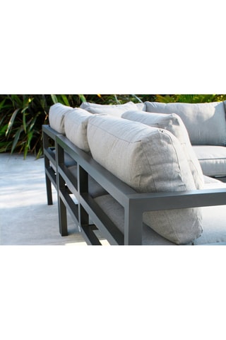 Salón de jardín Beaubourg - Antracita - 6 plazas