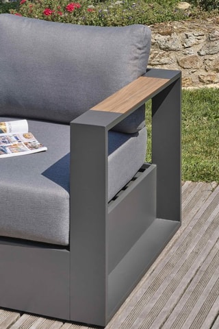 Salón de jardín Mandelieu - 5 plazas