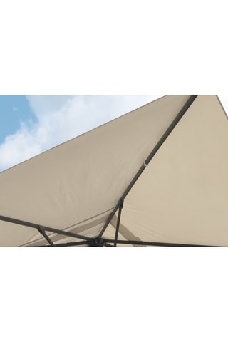 Sombrilla lateral Sevilla - Medidas de la lona 250 x 250 cm