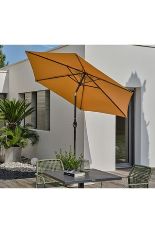 Sombrilla redonda Marbella - 6 m² - Diámetro de la lona 270 cm?

?