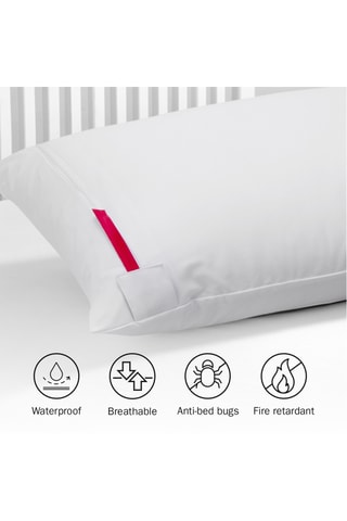 Taie d'oreiller - Blanc