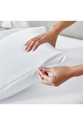 Taie d'oreiller - Blanc