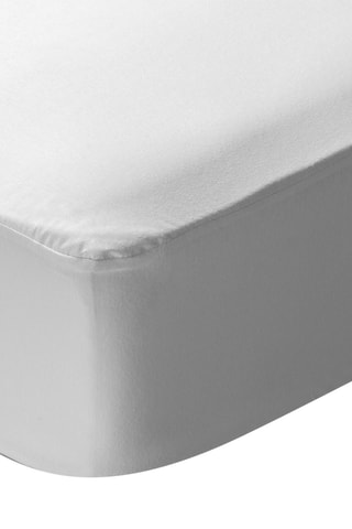 Protège-matelas - Blanc