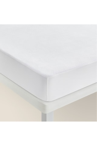 Protège-matelas - Blanc
