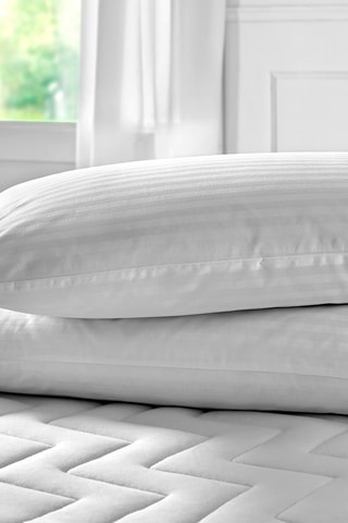 2 taies d'oreiller - Blanc