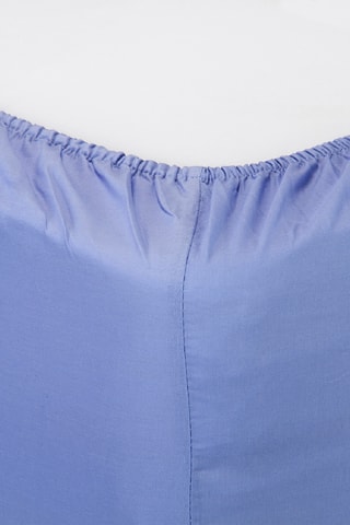 Drap-housse en coton 140 fils/cm² - Bleu