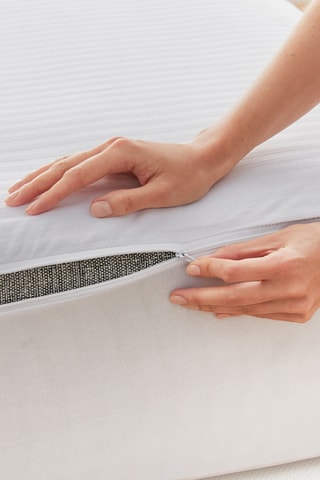 Protège-matelas - Blanc