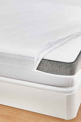 Protège-matelas - Blanc