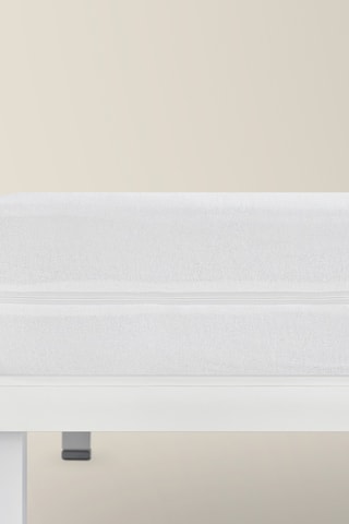 Protège-matelas - Blanc