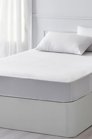 2 draps-housses - Blanc