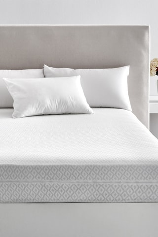 Protège-matelas - Blanc