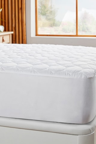 Drap-housse réversible - Blanc