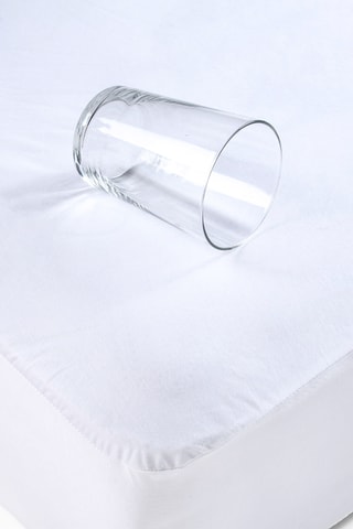 Protège-matelas - Blanc
