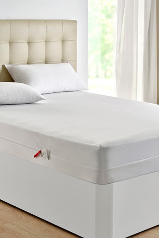 Protège-matelas - Blanc