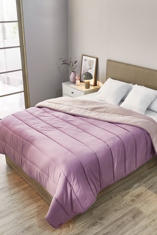 Couette réversible - Rose