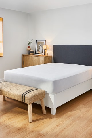 Protège-matelas - Blanc
