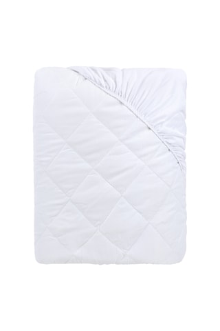 2 draps-housses - Blanc