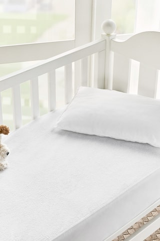 Protège-matelas - Blanc