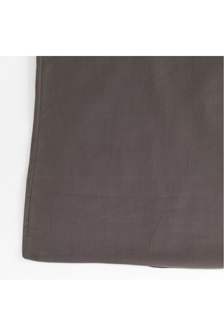 Parure de couette en coton 59 fils/cm² - Marron