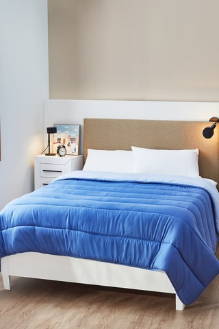 Couette réversible - Bleu foncé