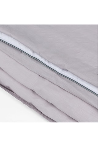 Parure de couette en coton 79 fils/cm² - Gris