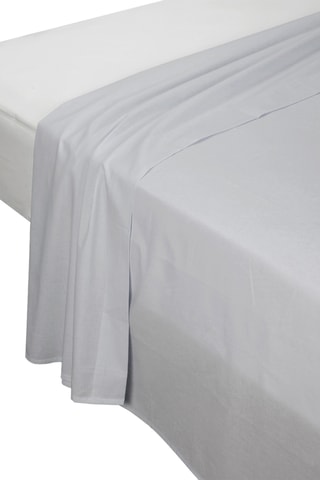 Parure de draps en coton 79 fils/cm² - Gris