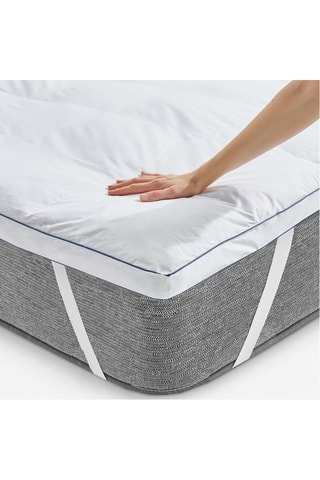 Surmatelas en duvet - Blanc