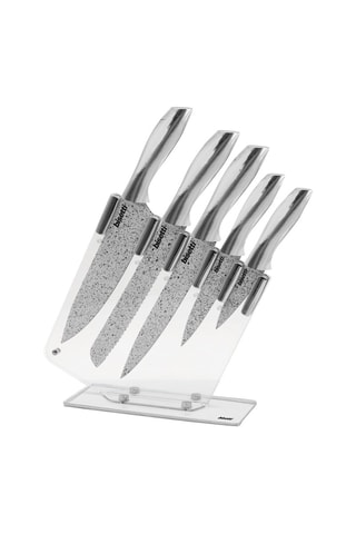 Bloque de 5 piezas de acero inoxidable Stonewhite