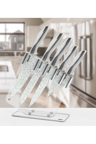 Bloque de 5 piezas de acero inoxidable Stonewhite