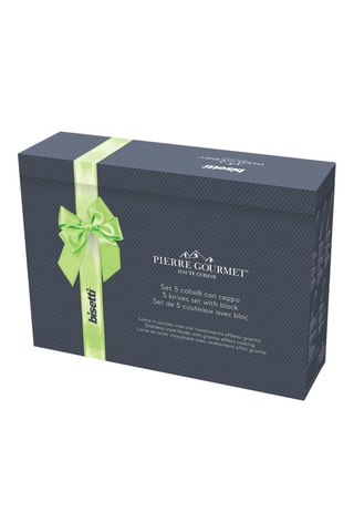 Bloque de 5 piezas de acero inoxidable Pierre Gourmet