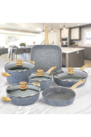 Batería de cocina Pierre Gourmet   - 10 piezas