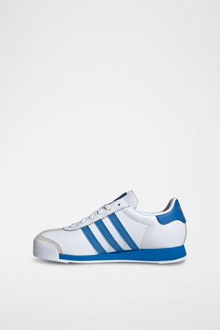 Chaussures de football en cuir Samoa - Blanc