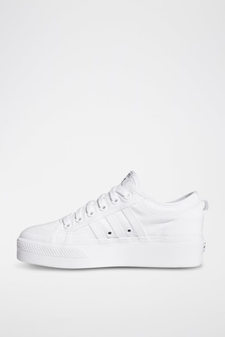 Chaussures de skateboard plateformes - Blanc