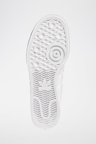 Chaussures de skateboard plateformes - Blanc