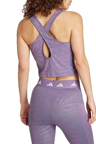 Débardeur d’entraînement Techfit - Violet - Adidas