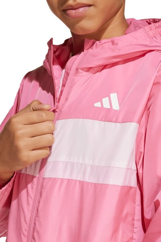 Coupe-vent à capuche Tiberio - Rose