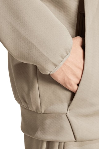 Veste de survêtement à capuche Z.N.E - Beige - Adidas