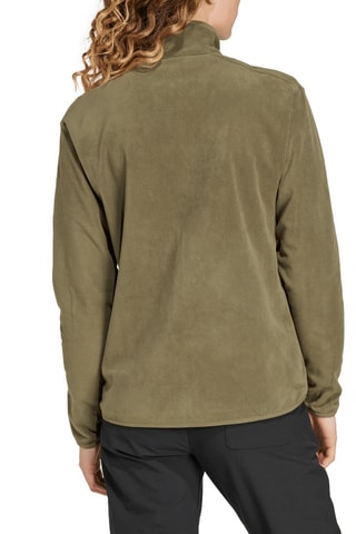 Chaqueta polar de senderismo - Verde oliva