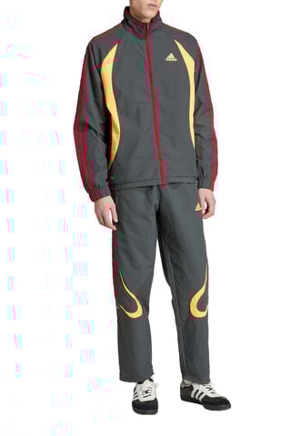 Veste de survêtement - Gris foncé et jaune