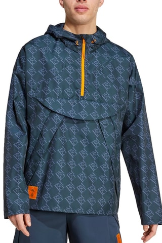 Coupe-vent à capuche Real Madrid - Bleu marine